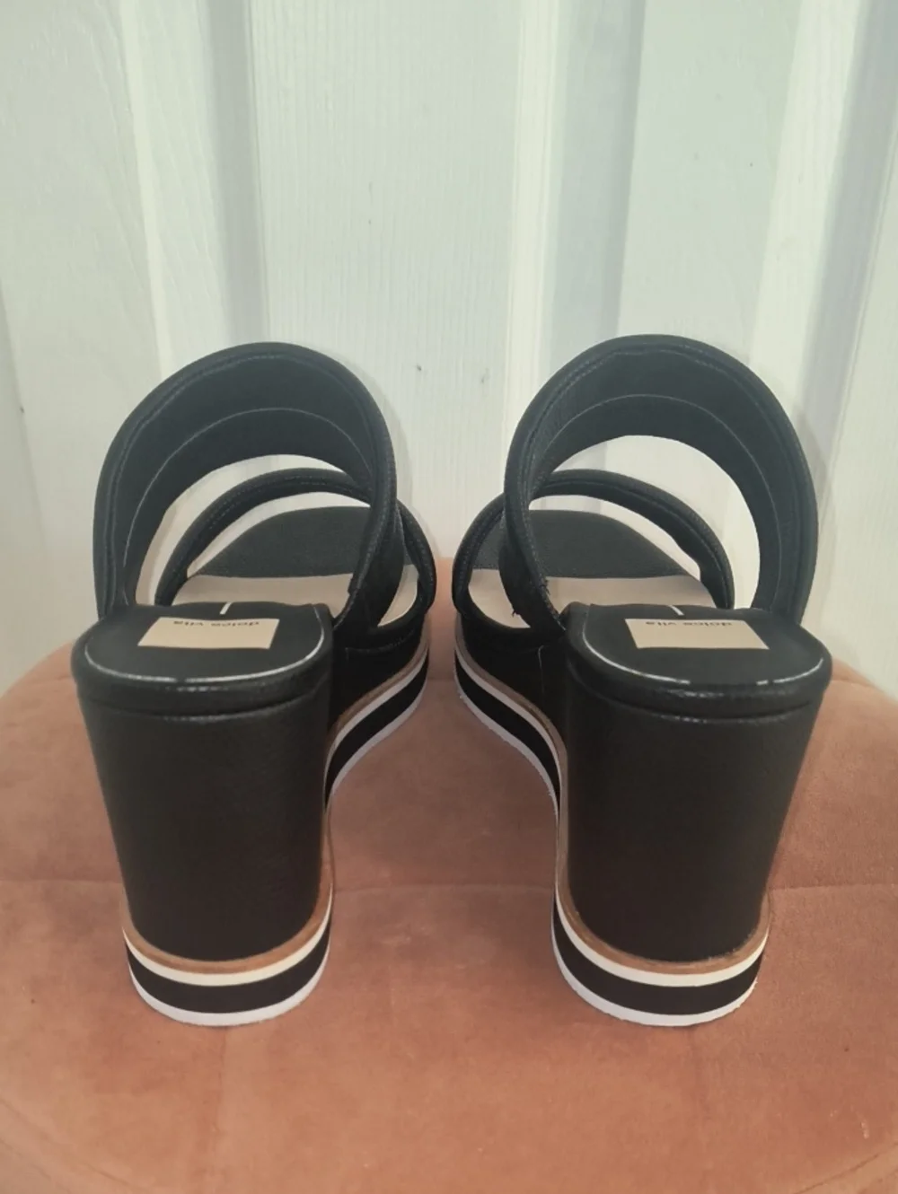 Dolce Vita Osiris Double-strap Platform Wedge NWOB